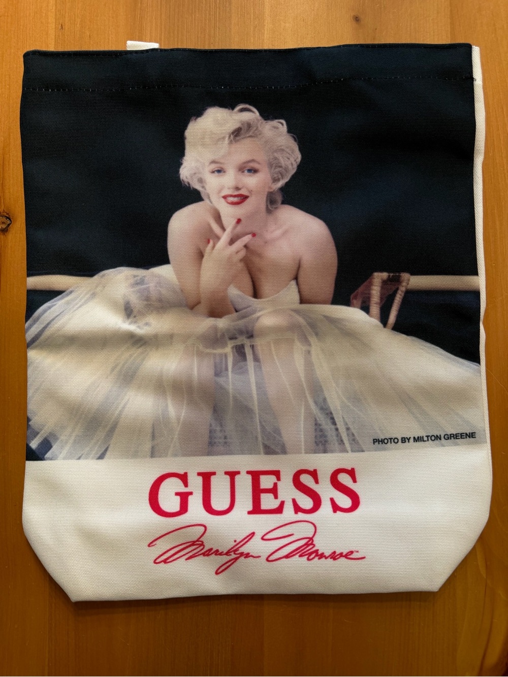 GUESS x Marilyn Monroe Canvas Tote Bag – Brand New with Packaging (Milton Greene